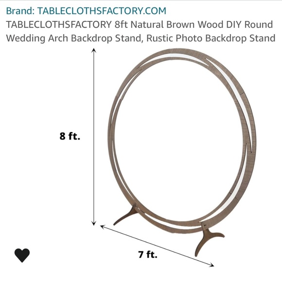 Wooden Wedding Arch - Picture 2 of 3